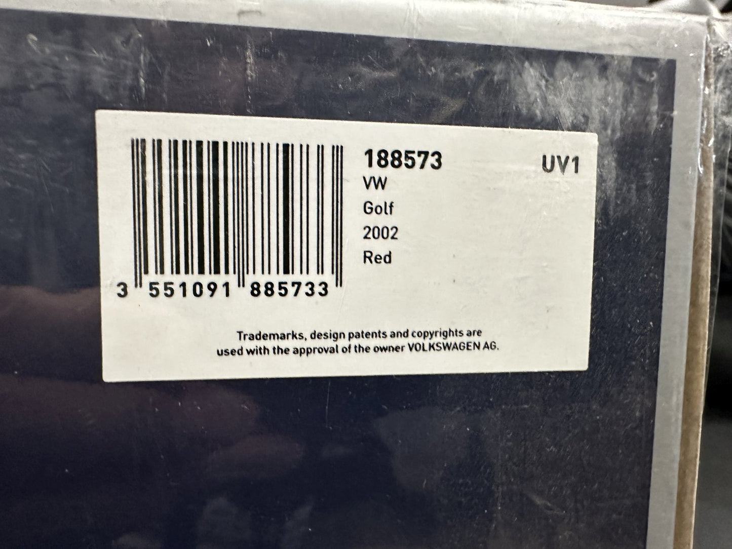 Volkswagen Golf 4 red 2002 1:18 NOREV 188573 Фолксваген Голф 4 червен