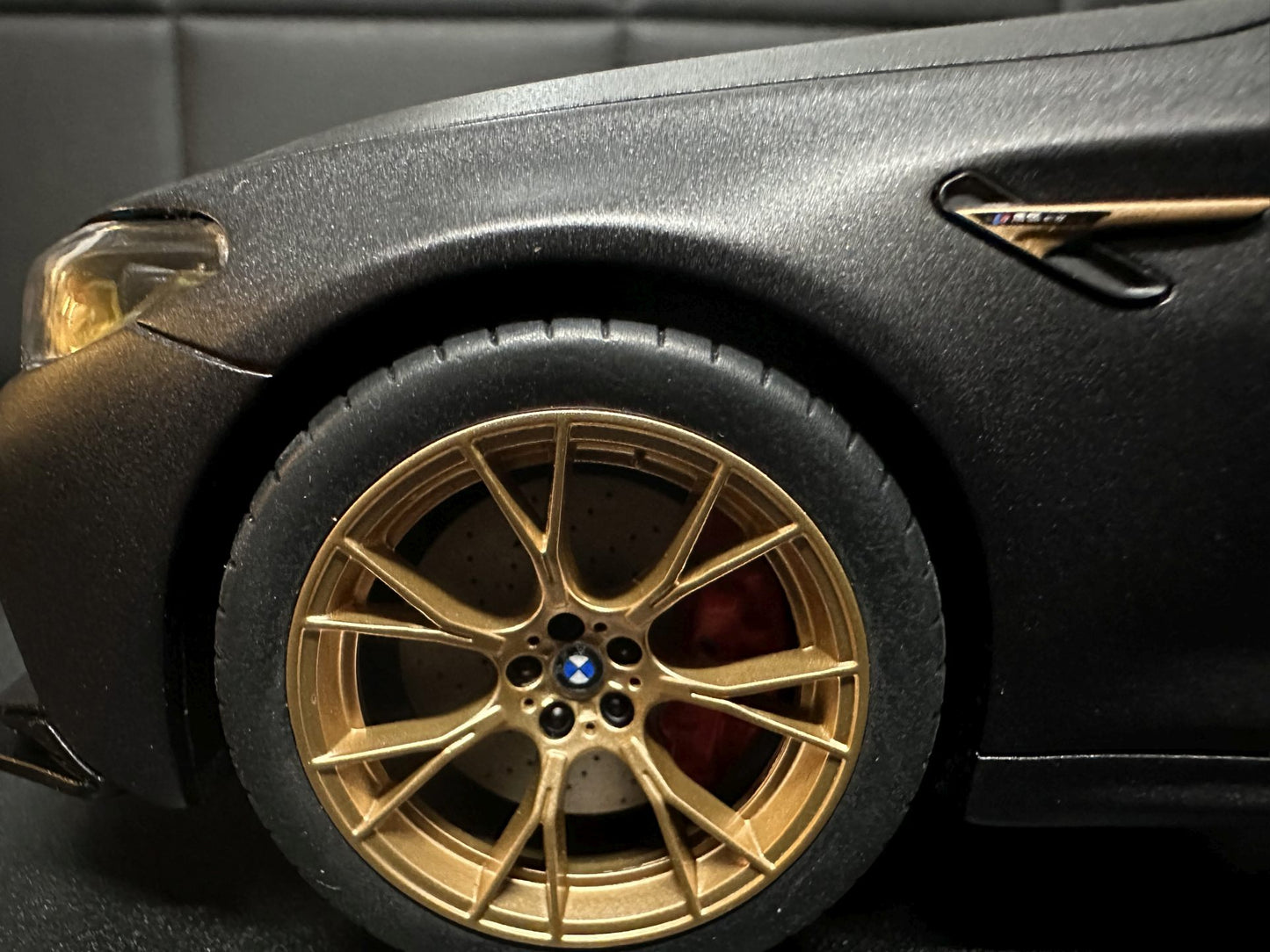 Bmw M5 CS F90 Gold Edition grey Limitiert 1:18 GT Spirit GT893 Бмв M5 сив мат Лимитирана