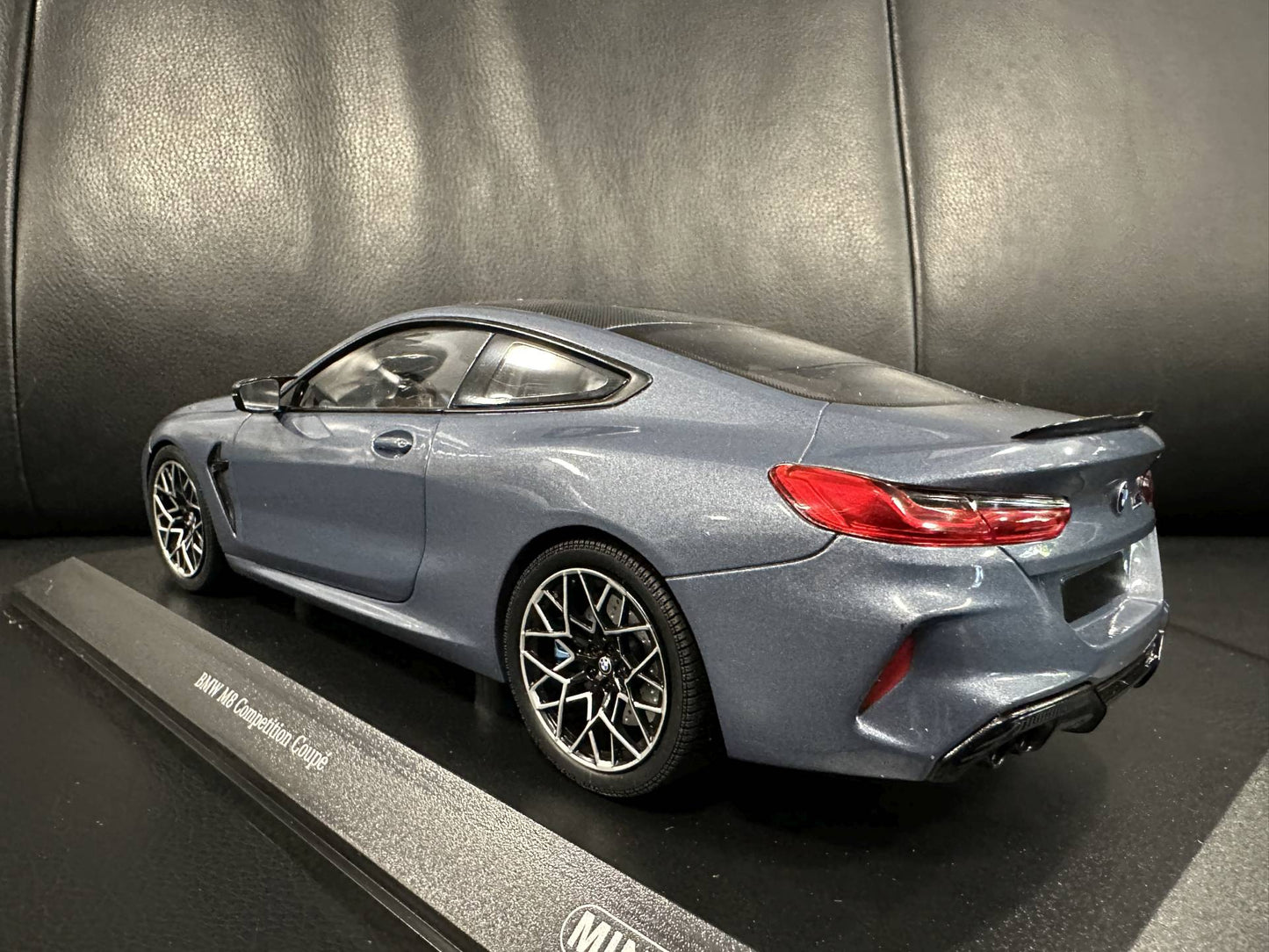 Bmw M8 Competition Coupe blue 2020 1:18 Minichamps 110029024 Бмв М8 Компетишън Купе