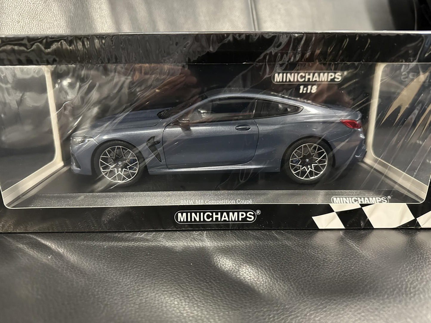 Bmw M8 Competition Coupe blue 2020 1:18 Minichamps 110029024 Бмв М8 Компетишън Купе