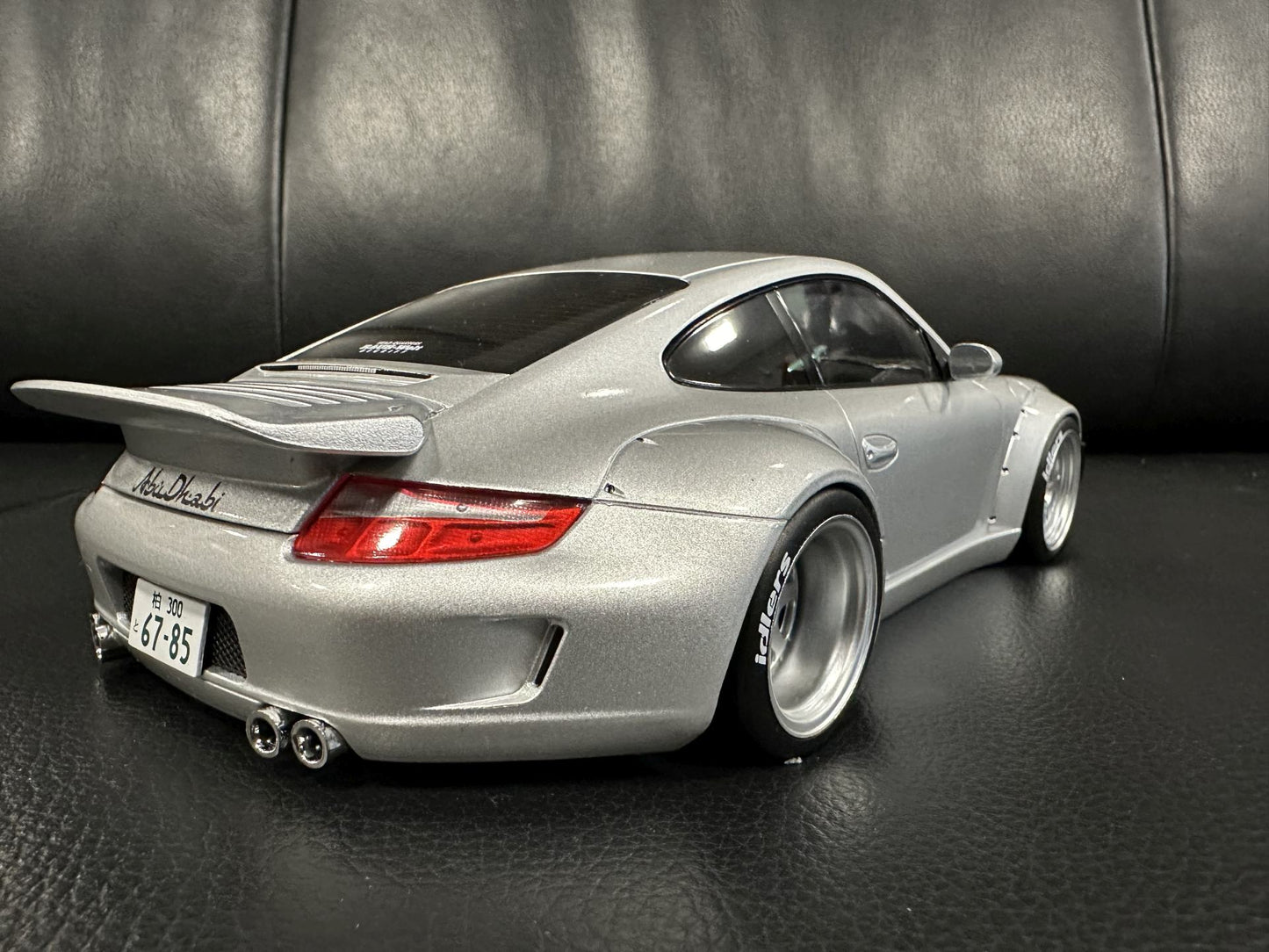 Porsche 997 RWB silver 1:18 IXO 18CMC166.22 Порше 997 сив