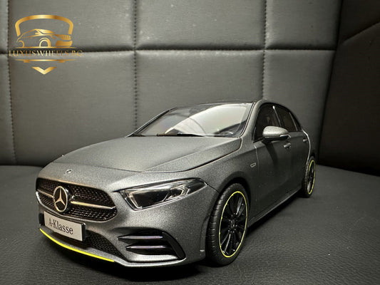 Mercedes Benz A Klasse W177 grey matt 1:18 NOREV B66960428 Мерцедес Бенц А Класа сив мат