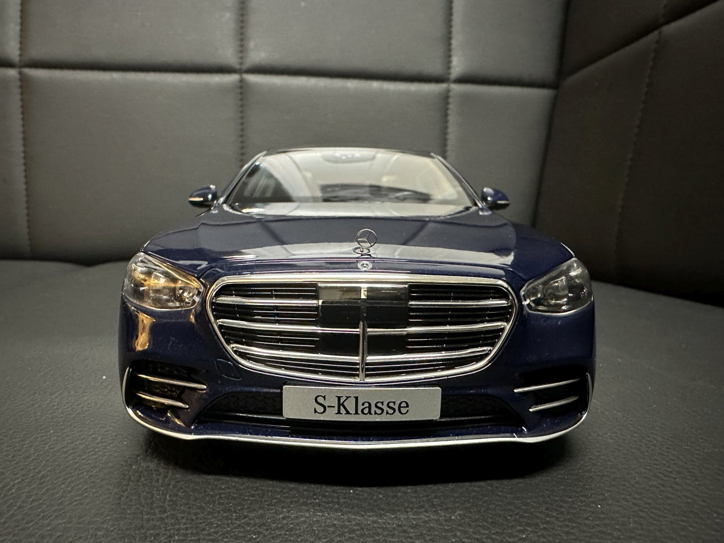 Mercedes Benz S Klasse W223 blue 1:18 NOREV B66960642 Мерцедес Бенц С Класа син