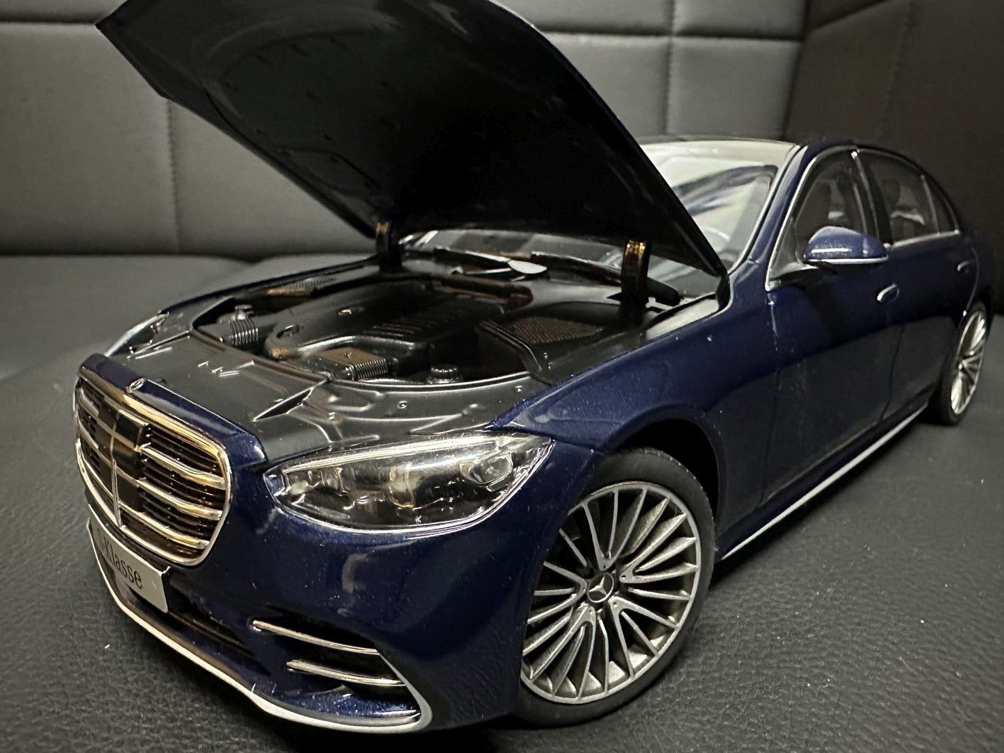 Mercedes Benz S Klasse W223 blue 1:18 NOREV B66960642 Мерцедес Бенц С Класа син