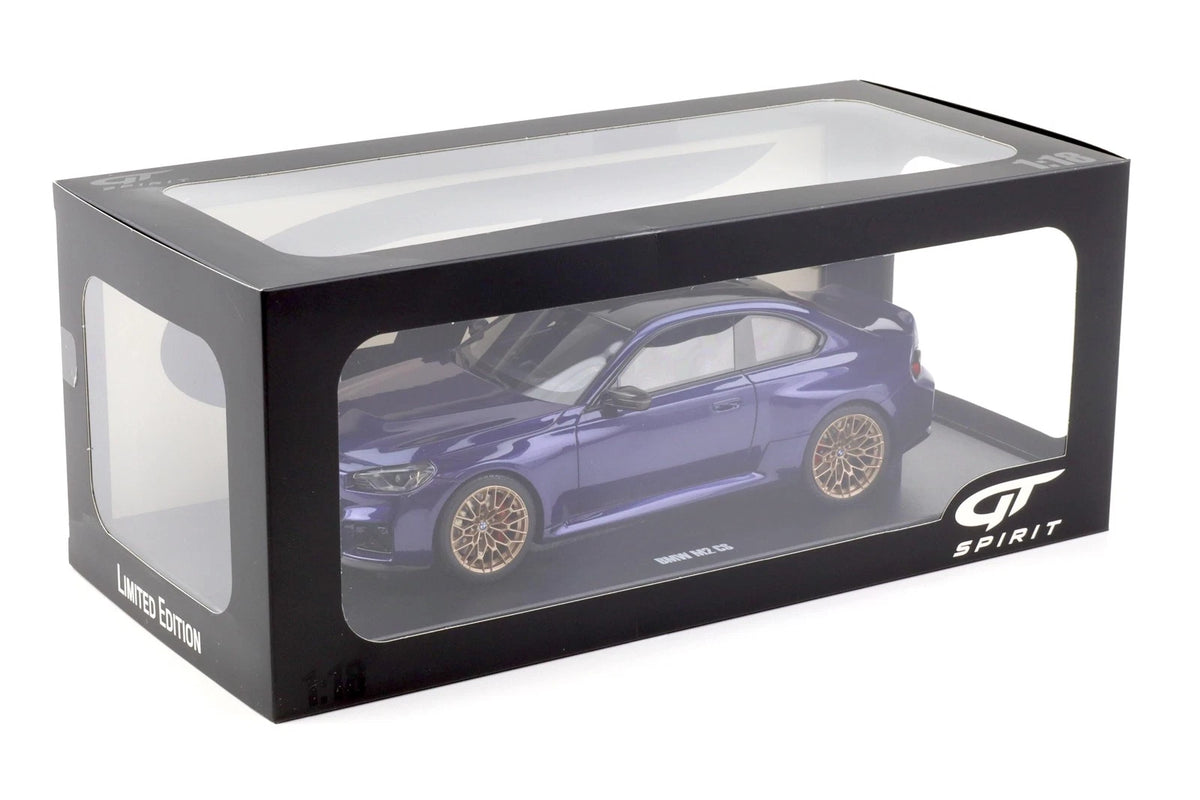 Bmw M2 CS G87 violet 2025 Coupe 1:18 GT Spirit GT552 Бмв M2 Купе лилав Лимитирана