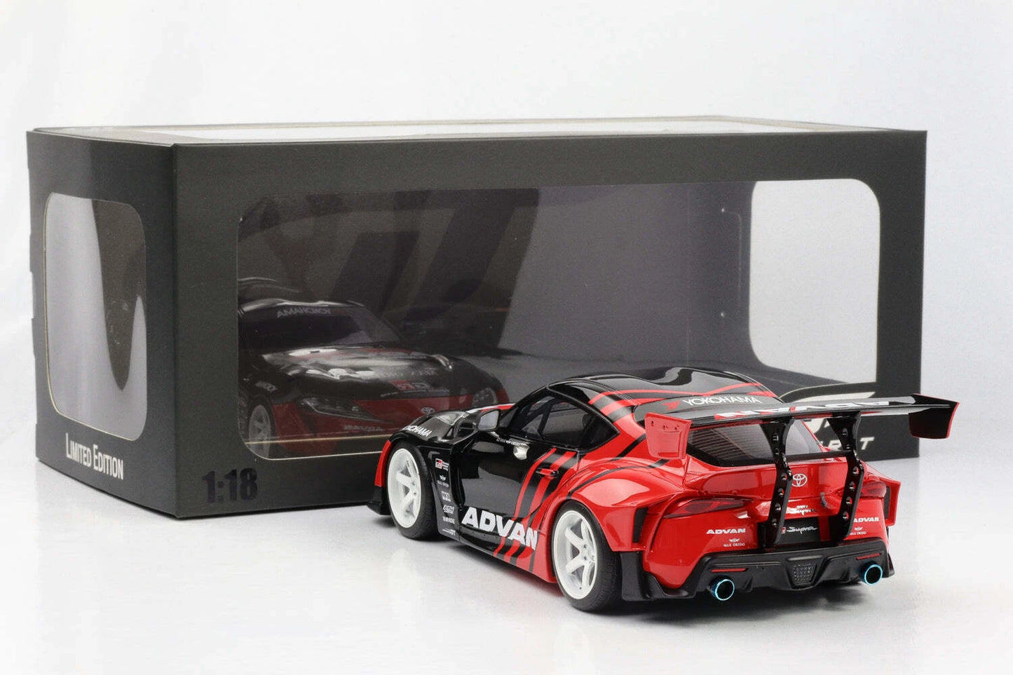 Toyota Supra GR Advan Design Limitiert 1:18 GT Spirit GT889 Лимитирана