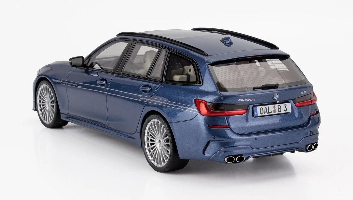 Bmw Alpina B3 G21 Kombi blue Limitiert 1:18 GT Spirit GT459B Бмв Алпина син Комби Лимитирана