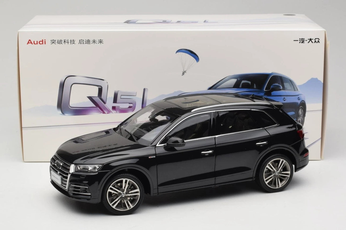 Audi Q5L FY black 1:18 Paudi 00023Q5L2018 Ауди черен