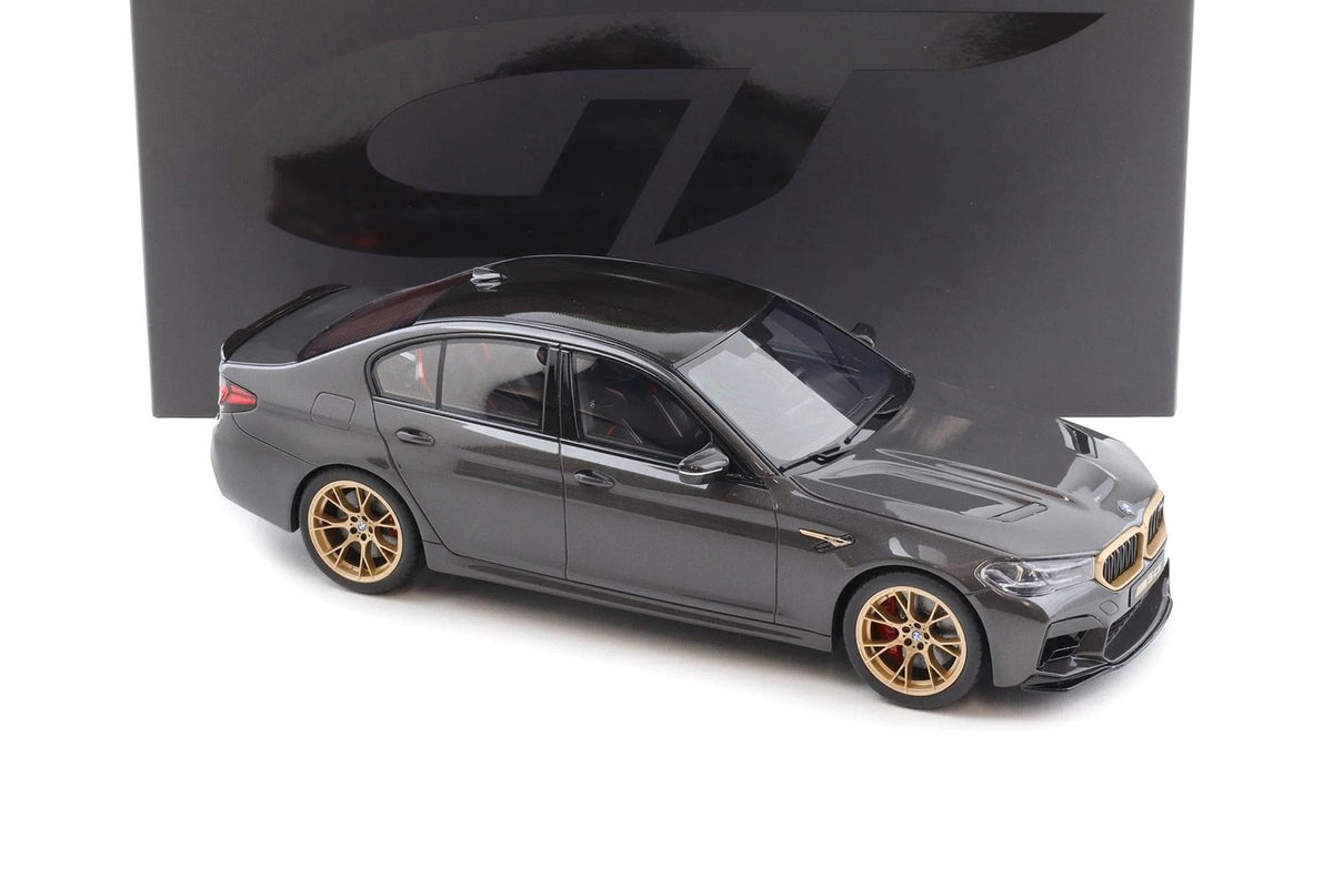 Bmw M5 CS F90 Gold Edition grey Limitiert 1:18 GT Spirit GT993 Бмв M5 сив мат Лимитирана