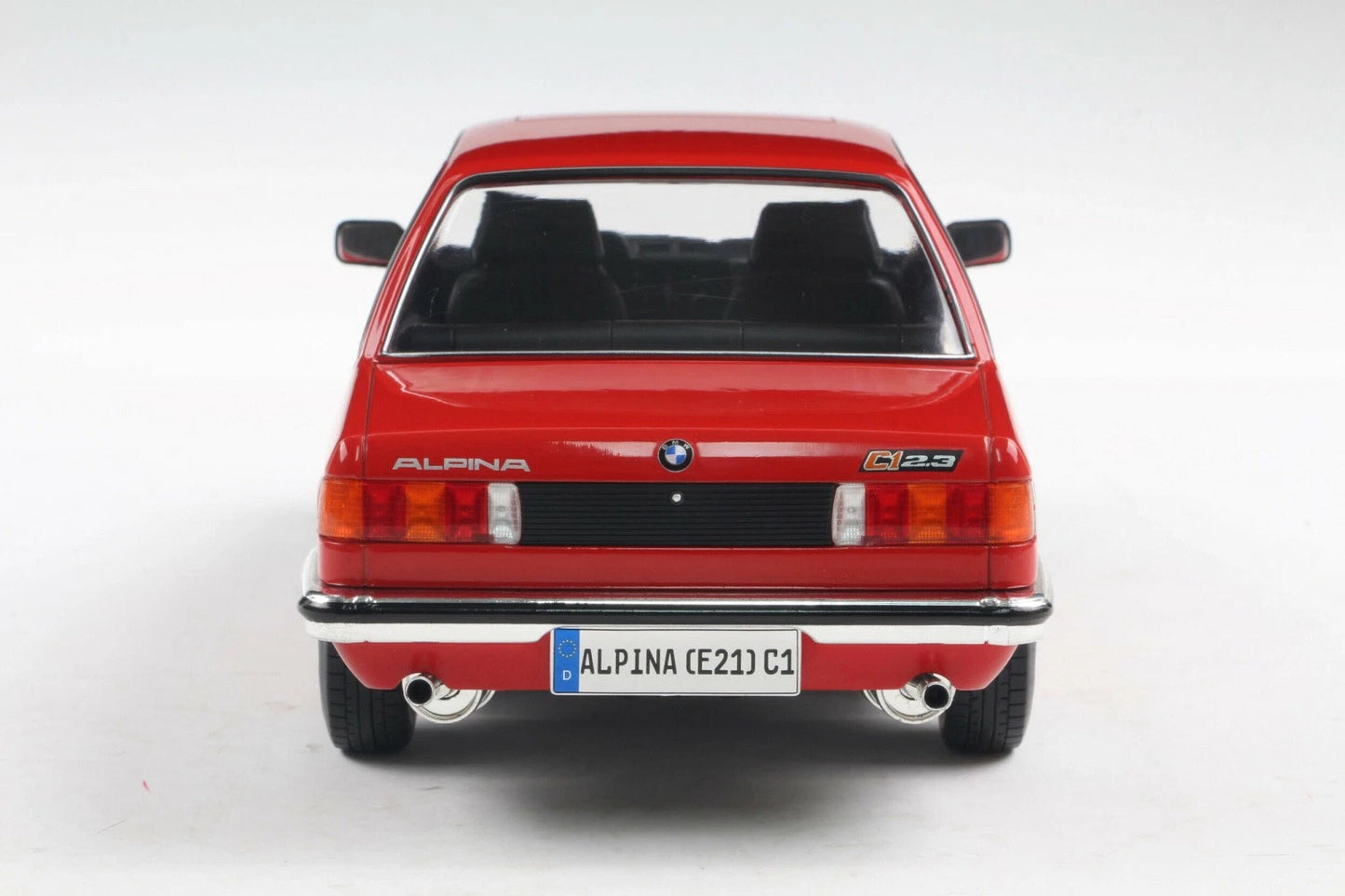 Bmw Alpina E21 C1 1980 red 1:18 Solido S1812803 Бмв Алпина Е21 червен Купе