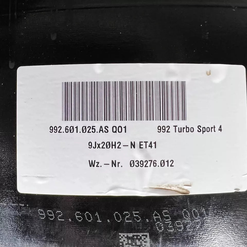 Нови Оригинал Porsche 911 (992) Turbo Sport 4 20/21 Zoll Алуминиеви джанти Порше 911 /992/ Турбо Спорт 4 20/21 цола централен отвор