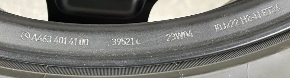 Нови Оригинал Mercedes G63 AMG G klasse 22 Zoll Monoblock Г класа W463 22 цола AMG джанти летен комплект летни гуми