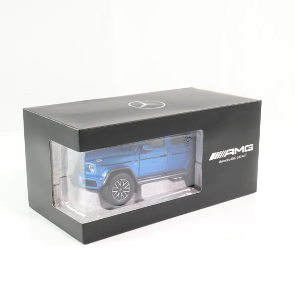Mercedes Benz G63 4x4 G Klasse AMG blue Limited 1000 1:18 NOREV B66961111 Мерцедес Бенц Г Класа 4х4 син отваряем Лимитирана 1000