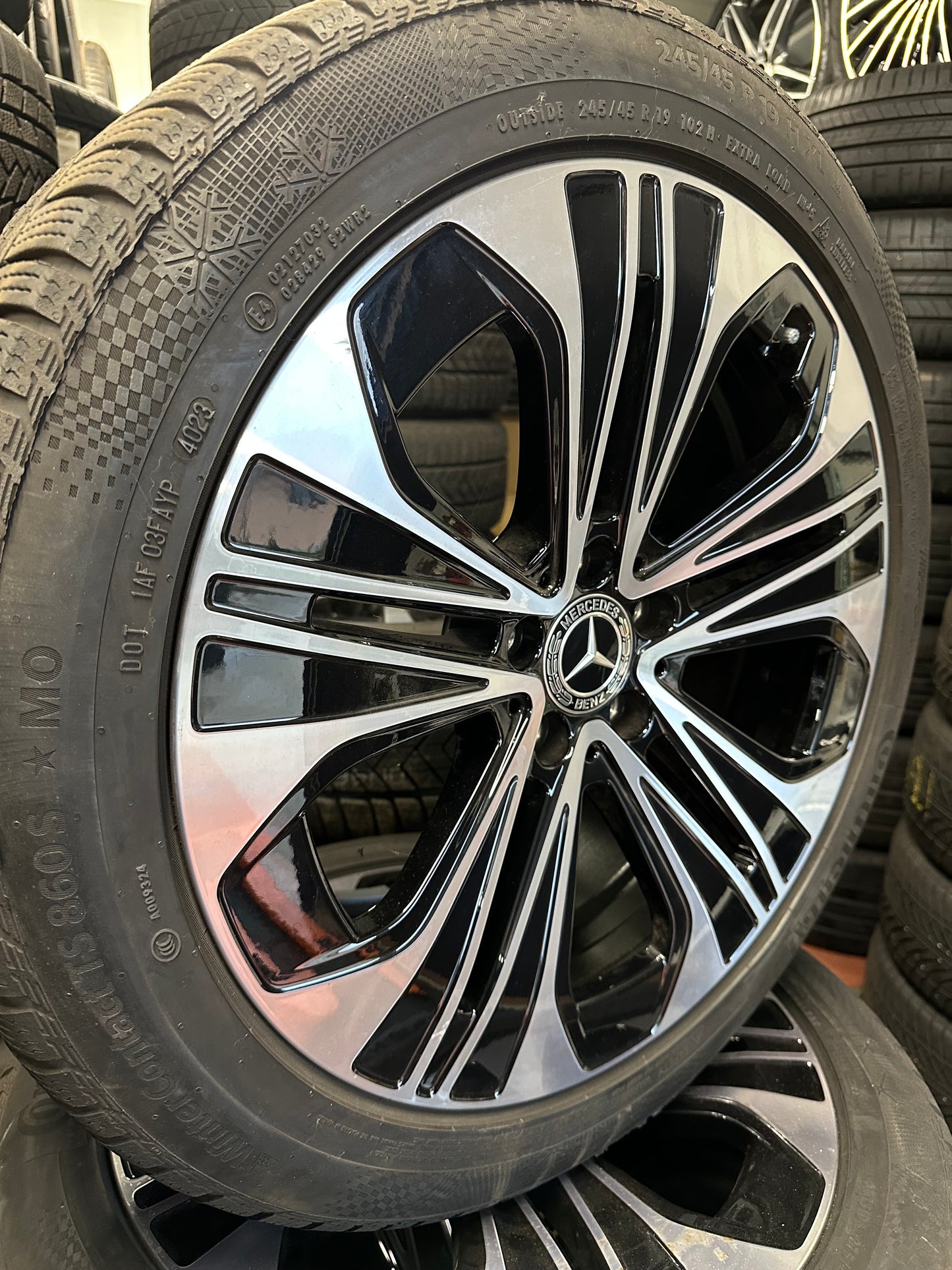 Mercedes E Klasse W214 19 Zoll Мерцедес E класа W214 19 цола зимен комплект зимни гуми