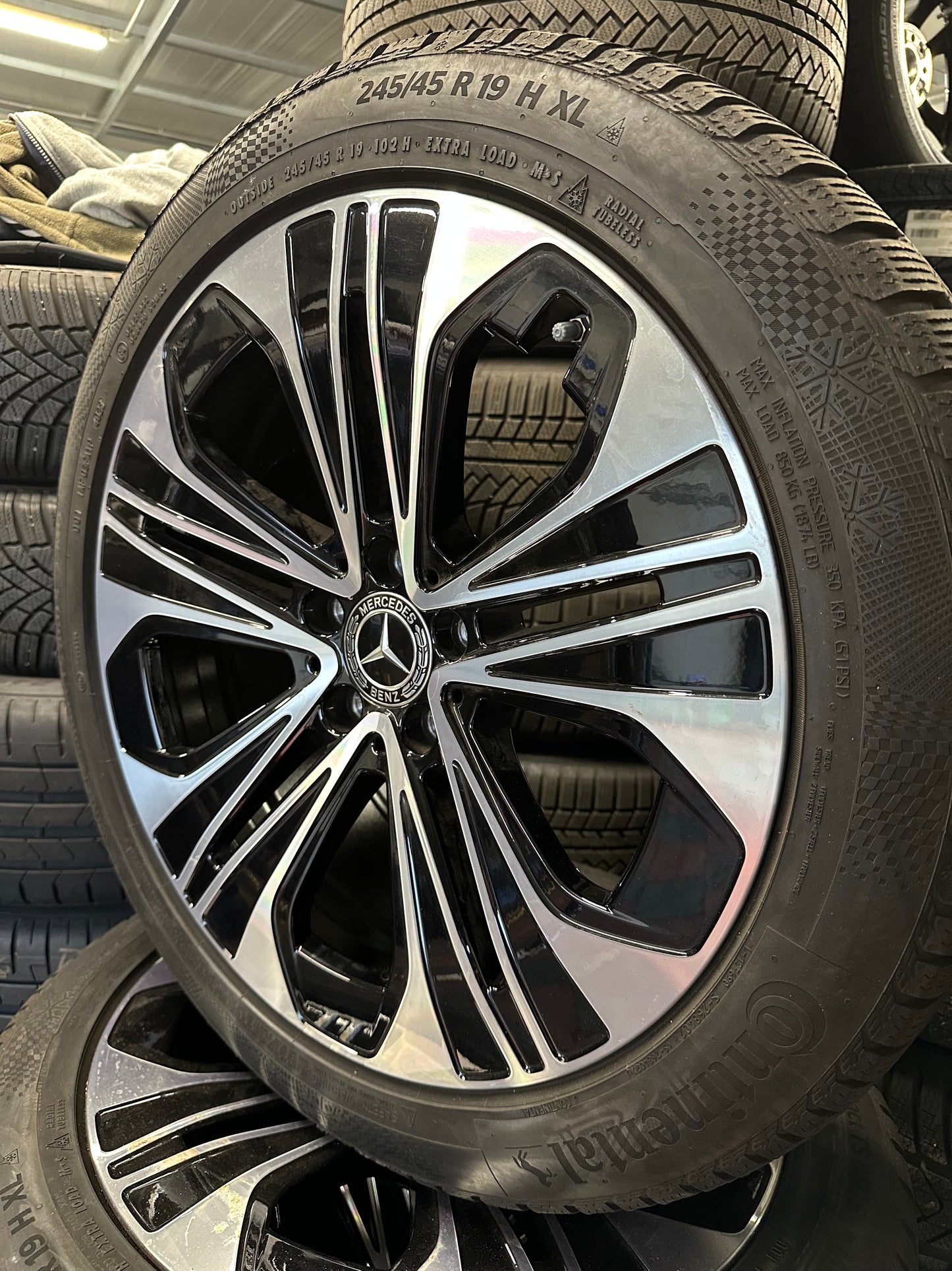 Mercedes E Klasse W214 19 Zoll Мерцедес E класа W214 19 цола зимен комплект зимни гуми