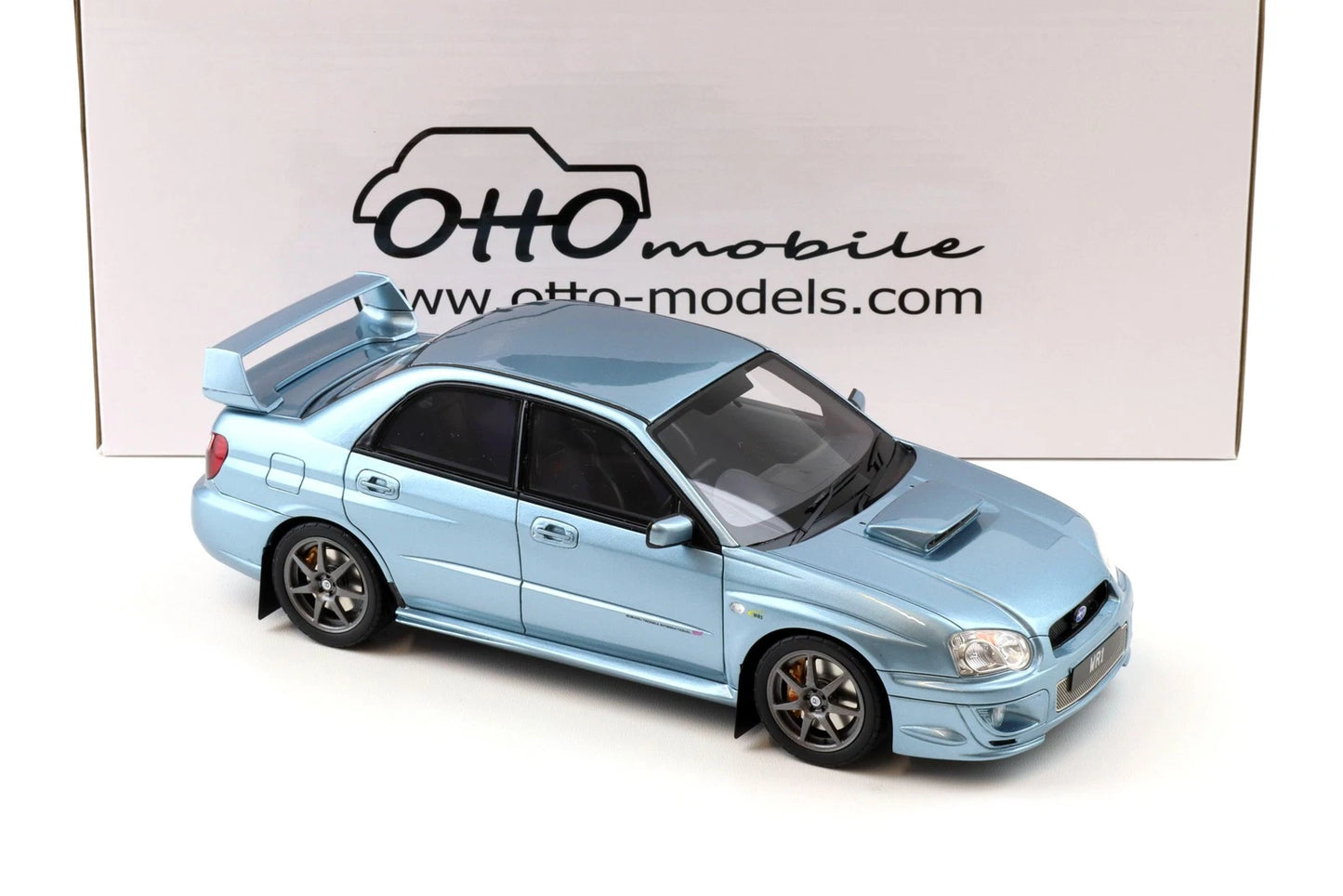 Subaru Impreza WRX STI WR1 ice blue Limited 1:18 Ottomobile OT1114 Субару Импреза СТИ син Лимитирана