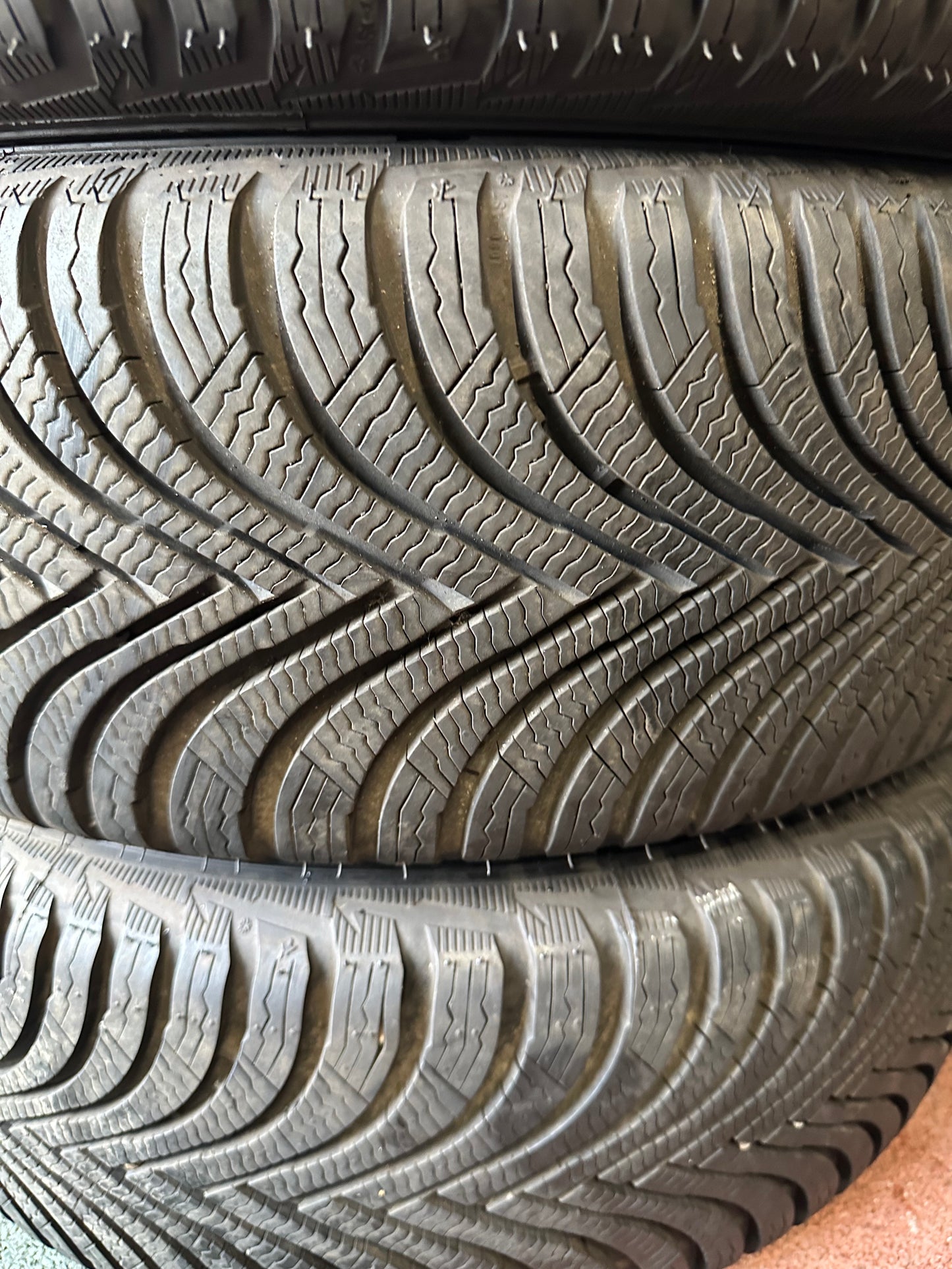 Оригинал VW Volkswagen Golf 6 7 17 Zoll Фолксваген Голф 6 7 17 цола Алуминиеви джанти зимен комплект зимни гуми