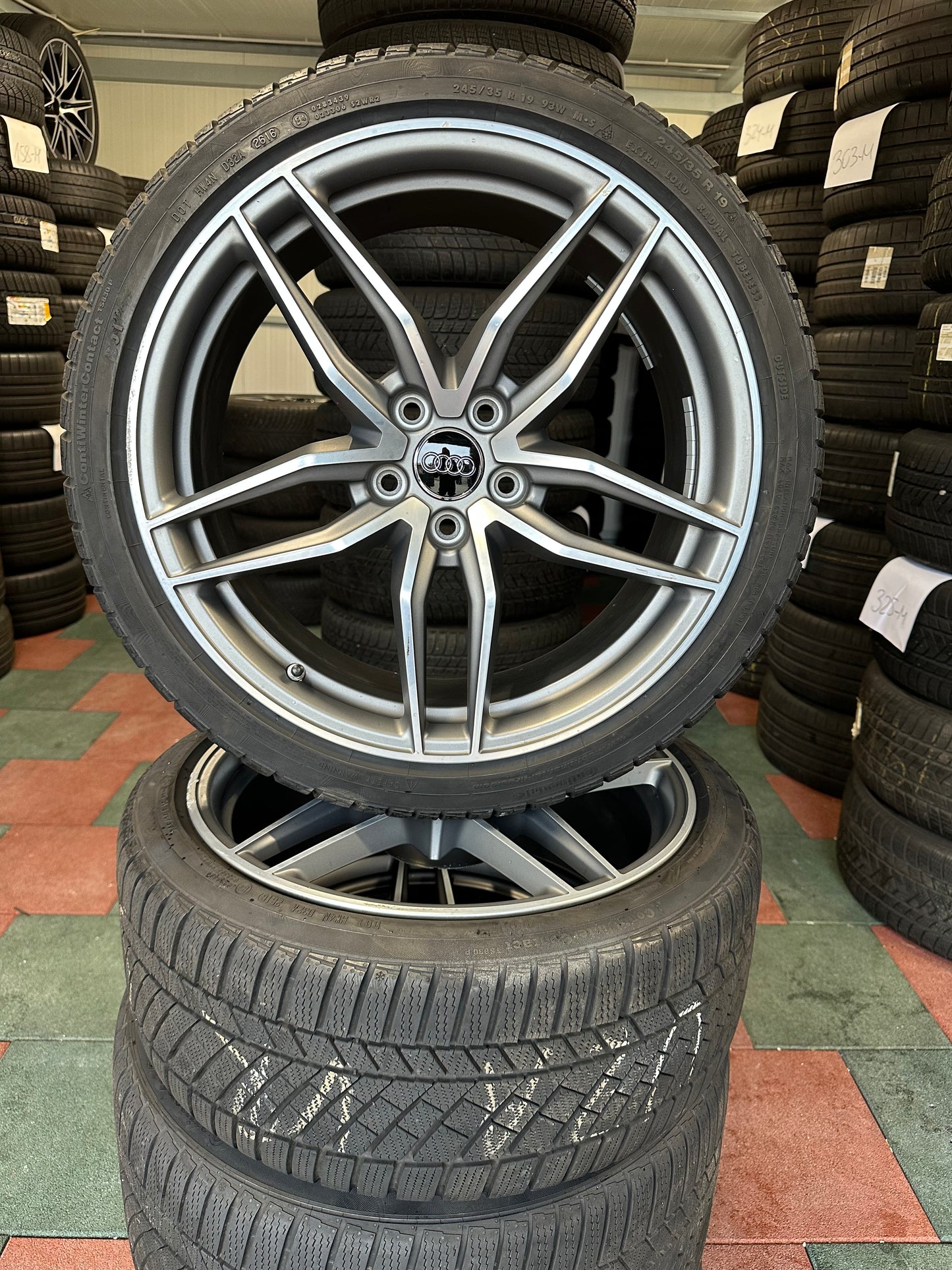 Audi R8 4S 19 Zoll Ауди Р8 4С Алуминиеви джанти 19 цола зимен комплект зимни гуми