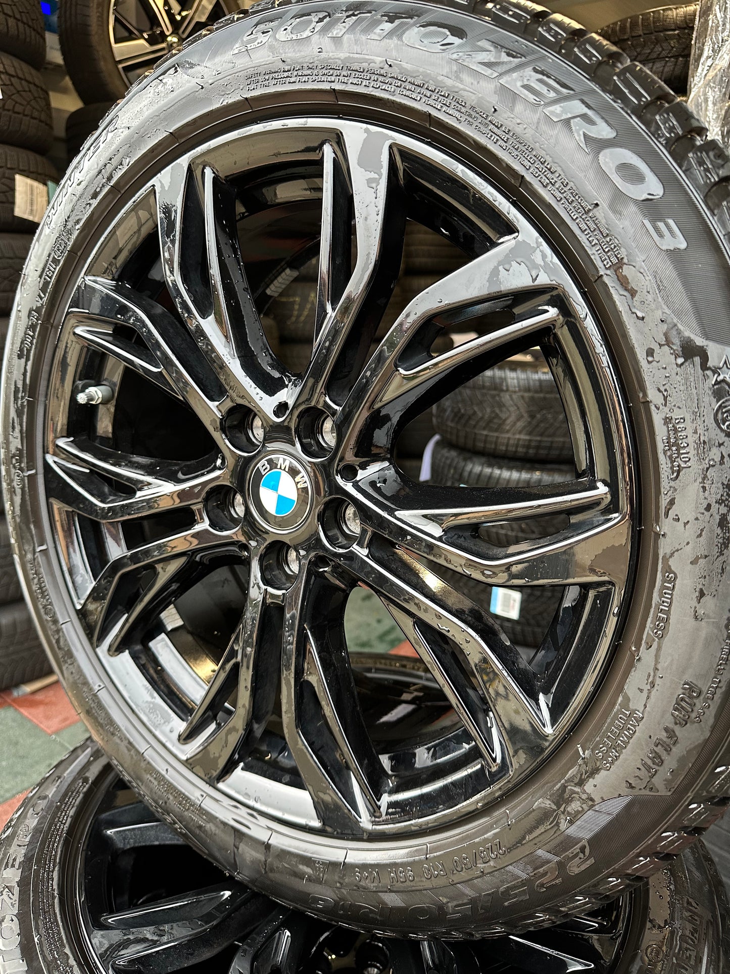 Оригинал BMW X1 X2 F48 F39 18 Zoll Бмв 225 50 18 цола зимен комплект зимни гуми 5x112