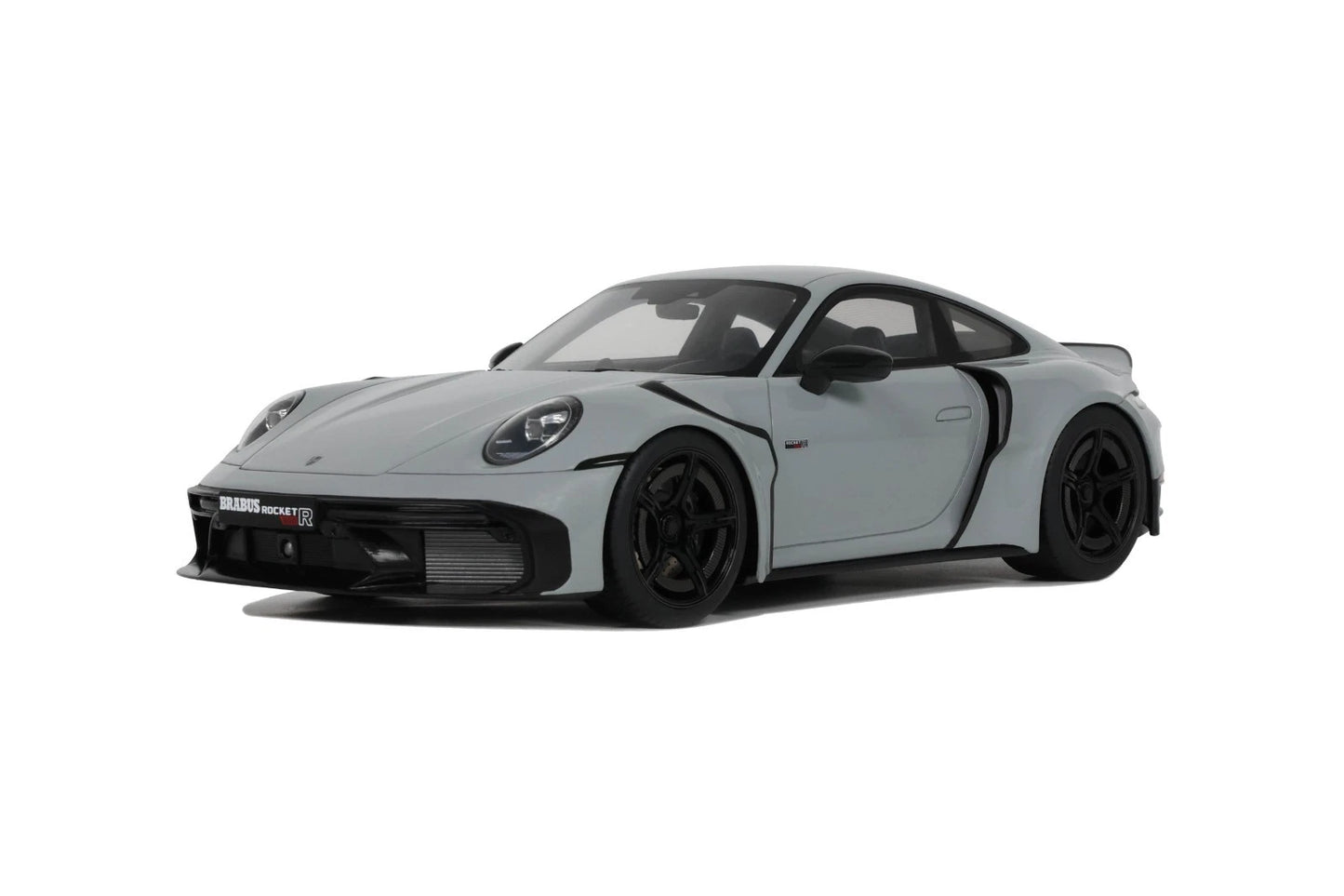 Porsche 911 Turbo S Brabus 900 Rocket Limitiert grey 1:18 GT Spirit GT930 Порше 911 Брабус 900 Рокет Лимитирана