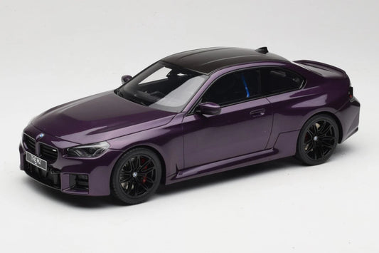 Bmw M2 G87 purple 1:18 GT Spirit GT946 Бмв M2 лилав Лимитирана