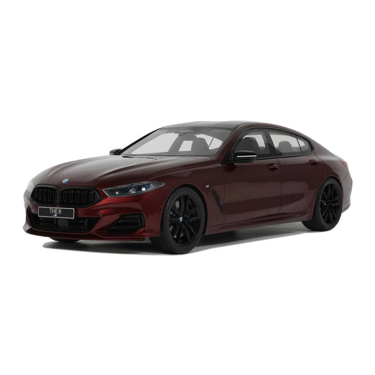 Bmw M850i XDrive Perfomance Coupe red 2023 Limited 1:18 GT Spirit GT493 Бмв М850и Купе бордо Лимитирана