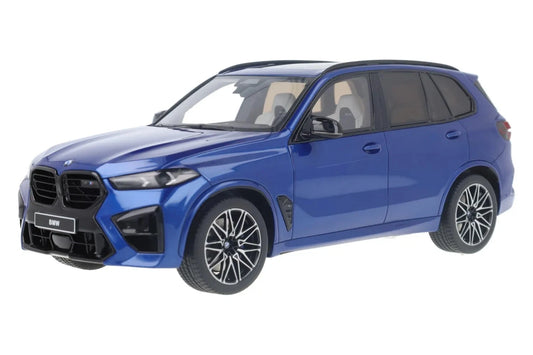 Bmw X5M F95 Competition 2023 blue Limited 1:18 GT Spirit GT967 Бмв син Лимитирана