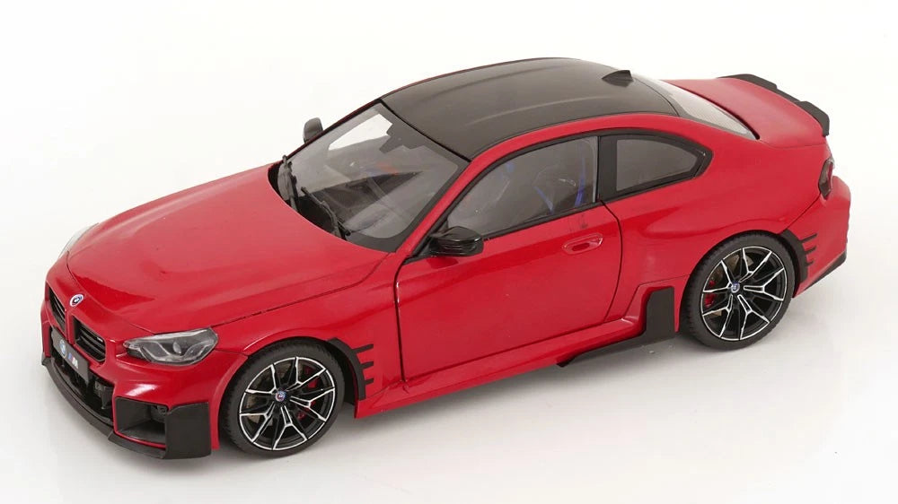 Bmw M2 G87 Performance Coupe red 1:18 Solido S1812902 Бмв M2 Г87 червен Купе