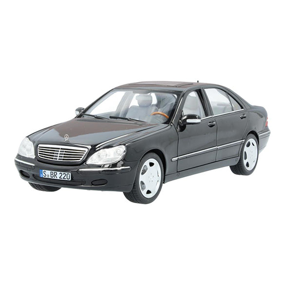 Mercedes Benz S600 W220 black 1:18 NOREV B66040659 Мерцедес Бенц С600 черен отваряем