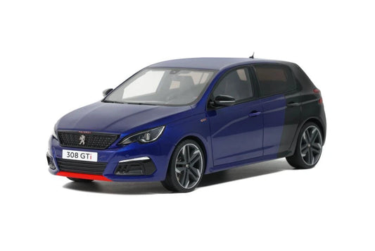 Peugeot 308 GTI 2018 blue Limited 1:18 Ottomobile OT922 Пежо 308 ГТИ Лимитирана син