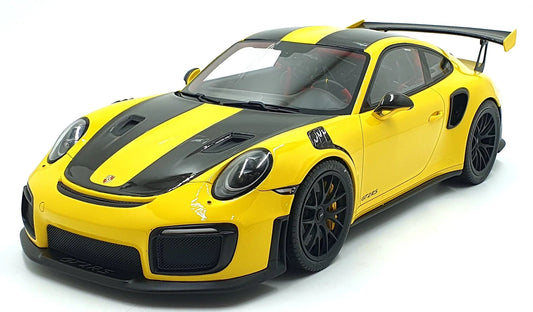 Porsche 911 991.2 GT2 RS Coupe yellow Limitiert 1:12 GT Spirit GT535 Порше ГТ2 жълт Лимитирана