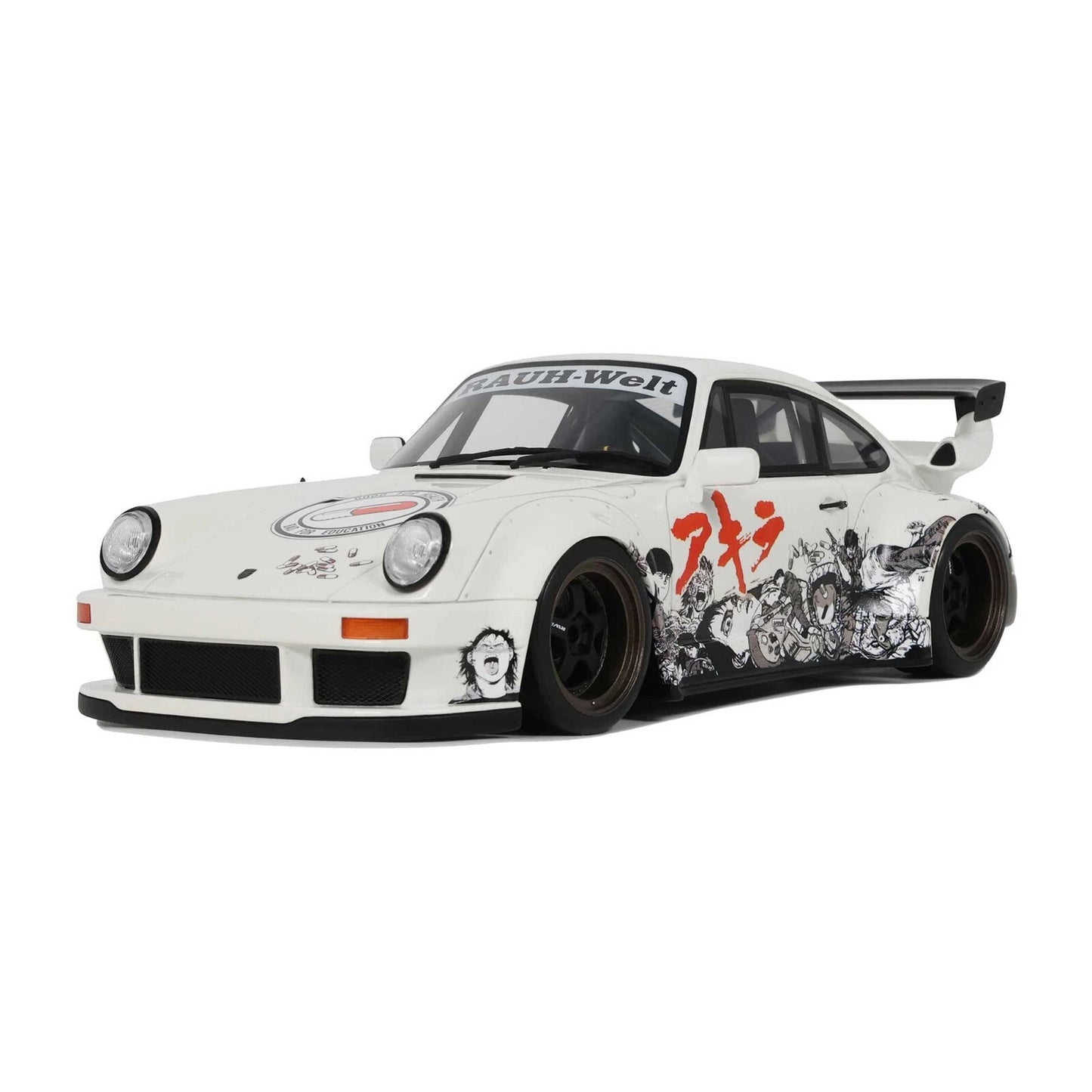 Porsche 911 RWB Rauh-Welt Akira Limitiert white 1:18 GT Spirit GT508 Порше бял Лимитирана