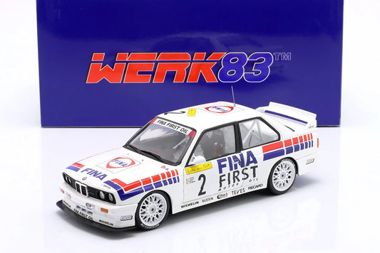 Bmw E30 Winner 24h Nürburgring 1992 white 1:18 WERK 83 W18038003 Бмв Е30 1992 бял