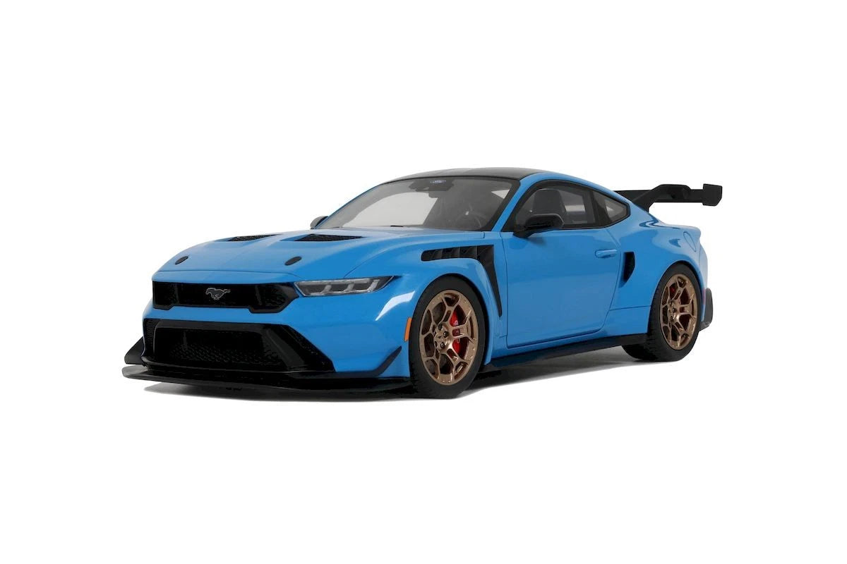 Ford Shelby Mustang GTD Grabber blue Limitiert 1:18 GT Spirit GT473 Шелби Мустанг син Лимитирана