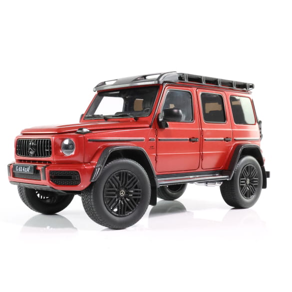 Mercedes Benz G63 4x4 G Klasse AMG rot 1:18 NOREV B66961113 Мерцедес Бенц Г Класа 4х4 червен отваряем