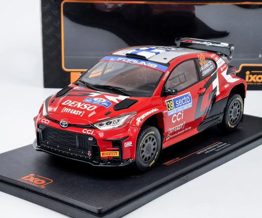 Toyota Yaris GR Rally Finland 2024 1:18 IXO 18RMC211.22 Тойота Ярис Рали 2024
