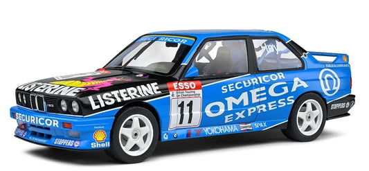 Bmw M3 E30 Rally Britisch BTCC 1991 blue 1:18 Solido S1801522 Бмв М3 Е30 син
