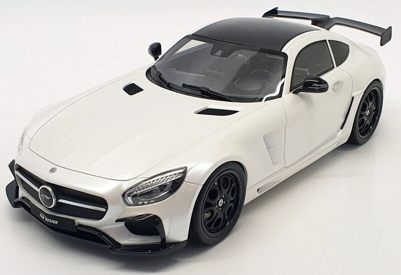 Mercedes Benz GT AMG W190 Coupe white FAB Design Limitiert 360/999 1:18 GT Spirit GT157 Мерцедес Бенц ГТ бял Лимитирана