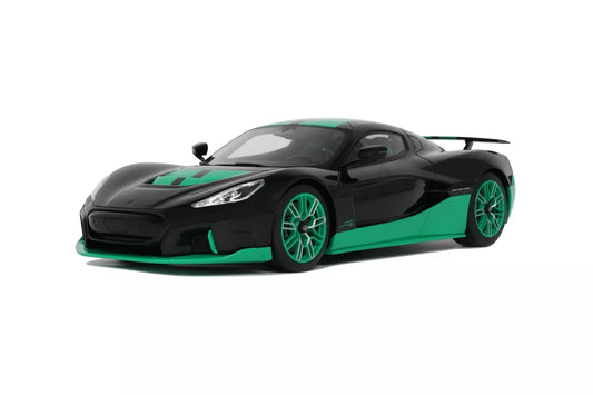 Rimac Nevera Record Limited black/green 1:18 GT Spirit GT916 Римак Невера Лимитирана зелен/черен Koenigsegg
