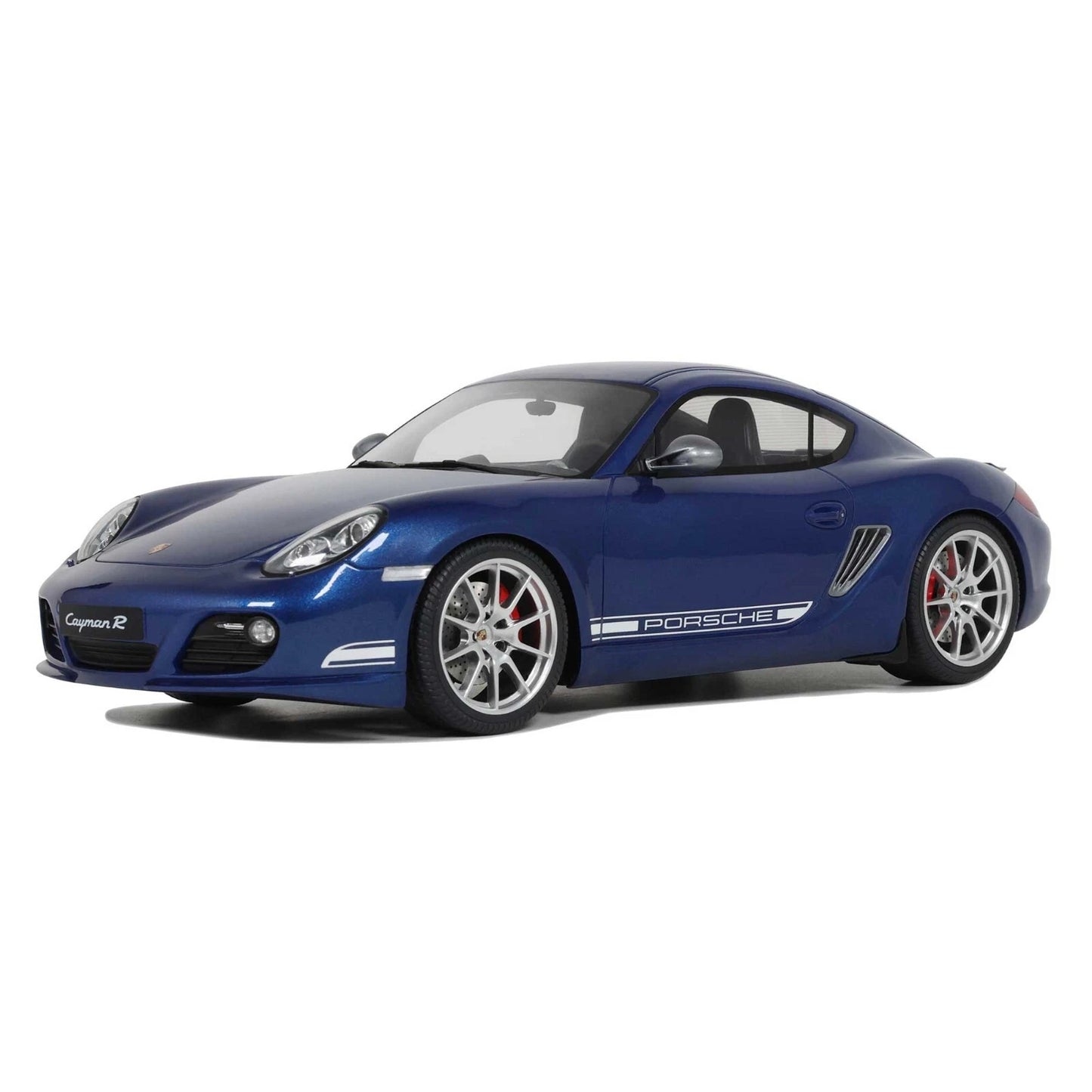Porsche Cayman R 987c blue 2012 Limited 1:18 GT Spirit GT901 Порше Кайман Р Лимитирана син