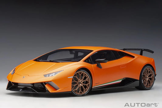 Lamborghini Huracan Perfomante Arancio Orange AUTOART 12076 1:12 Ламборгини Хуракан Перфоманте оранжев мат