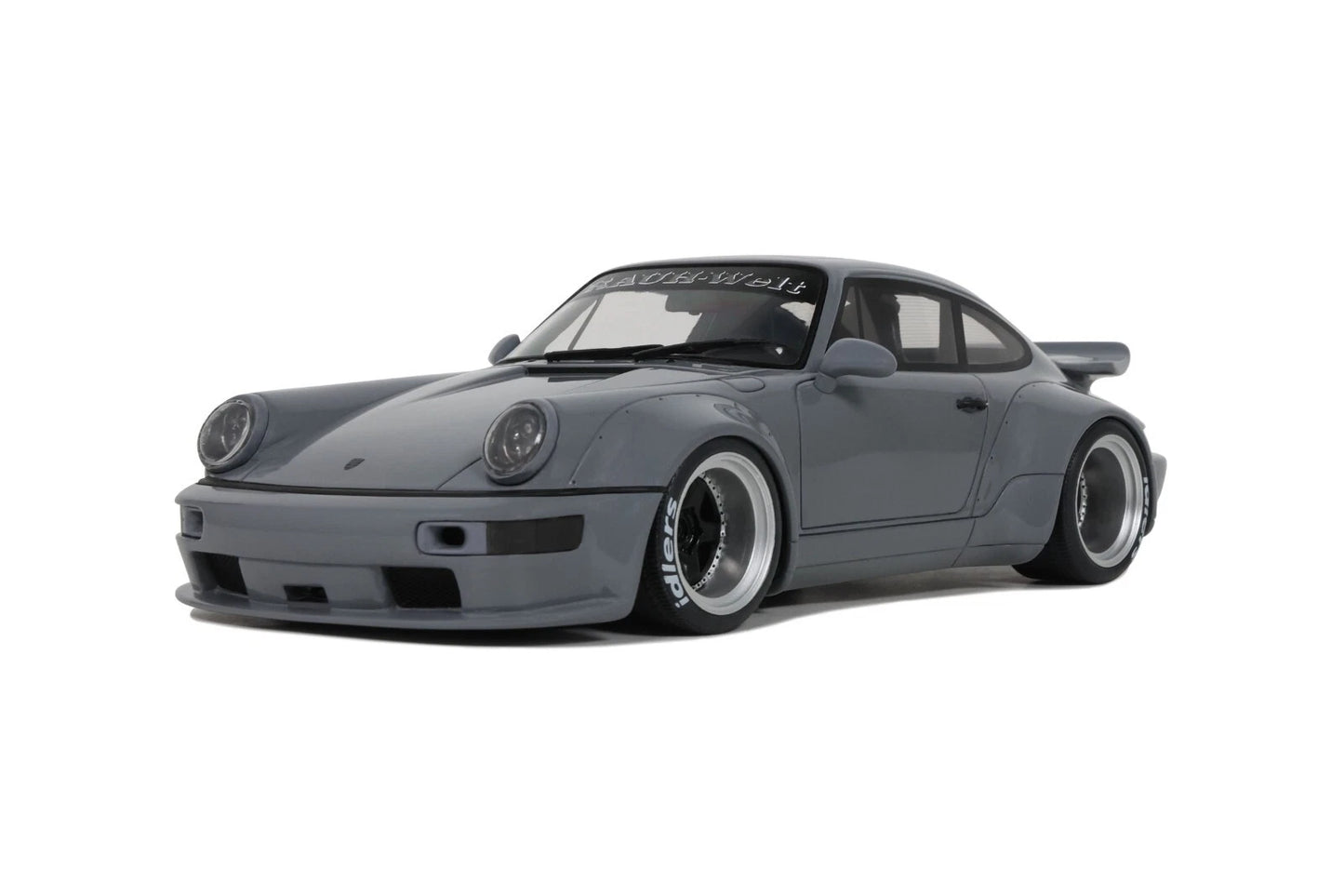Porsche 911 RWB Bodykit Jonsibal Limitiert grey 1:18 GT Spirit GT477 Порше сив Лимитирана