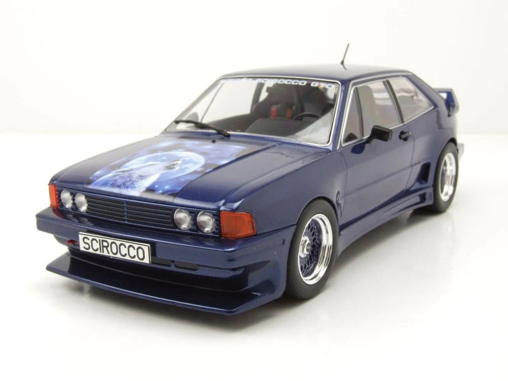 Volkswagen VW Scirocco Rieger GTO blue 1:18 Modelcar MCG18448 Фолксваген Скироко син