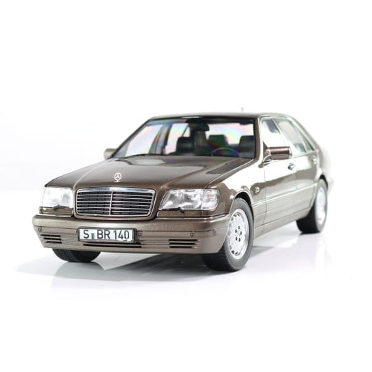 Mercedes Benz S600 W140 Braun 1:18 NOREV B66040684 Мерцедес Бенц С600 кафяв отваряем
