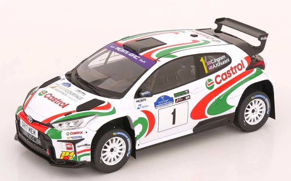 Toyota Yaris GR Rally2 Finland 2024 1:18 IXO 18rmc213.22 Тойота Ярис Рали 2024