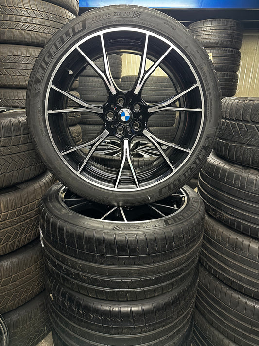 Оригинал като нови BMW M5 M8 F90 F91 F92 20 Zoll M789 Бмв М5 М8 Ф90 Ф91 Ф92 Алуминиеви джанти летен комплект летни гуми