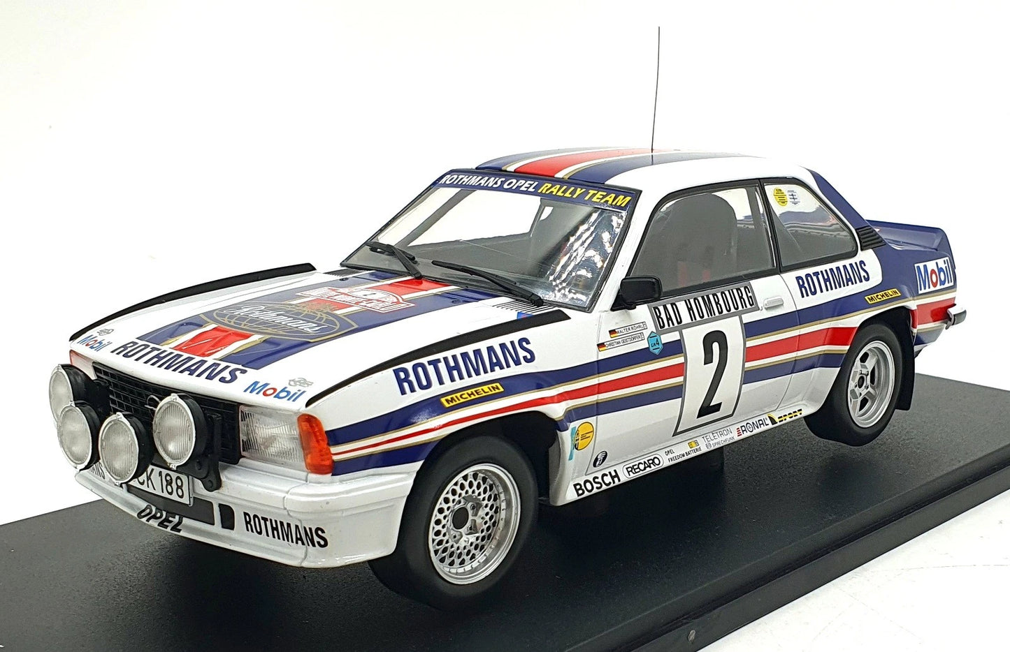Opel Ascona 400 Rallye Monte Carlo 1982 Werk 83 W1806101 1:18 Опел Аскона Рали Монте Карло 1982