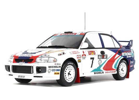 Mitsubishi Lancer EVO3 Makinen Australia Rally Limitiert  1:18 OTTO OT475 Митсубиши Лансер Ево 3 Рали Макинен Лимитирана