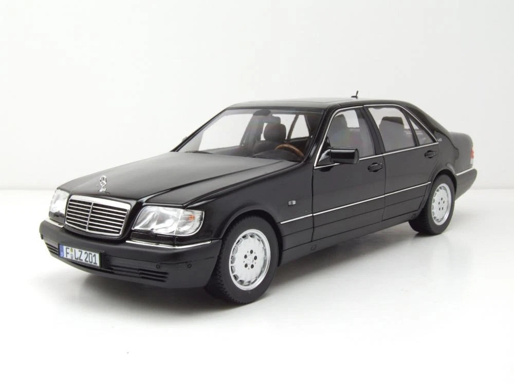 Mercedes Benz S600 W140 V12 black 1:18 NOREV 183045 Мерцедес Бенц С600  черен отваряем