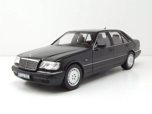 Mercedes Benz S600 W140 V12 black 1:18 NOREV 183045 Мерцедес Бенц С600  черен отваряем